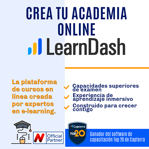 Crea tu academia online con LearnDash