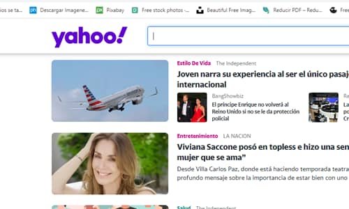 Yahoo Portal Web