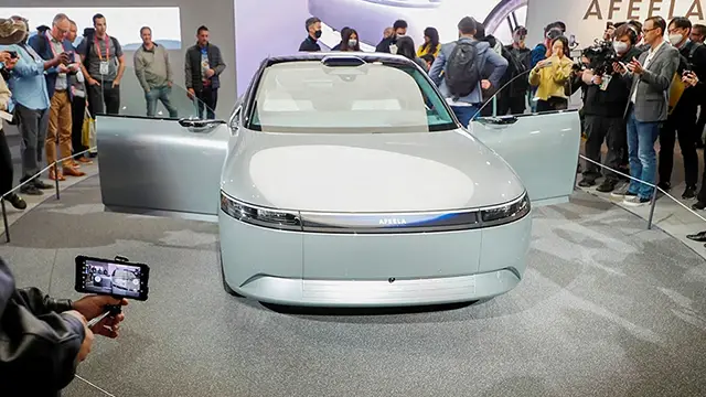 Auto eléctrico de Sony Afeela CES 2023