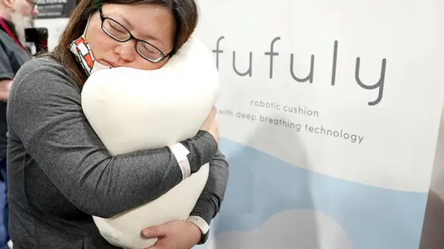 La extraña almohada para la ansiedad Fufuly CES 2023