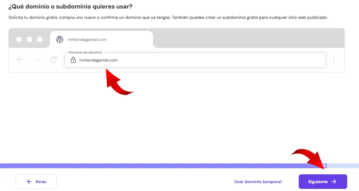 ¿Puedo montar una tienda online en Hostinger? Escoger dominio