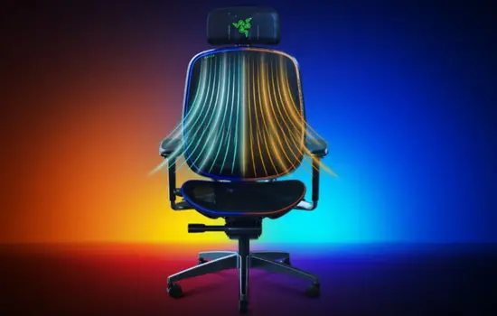 Silla con calefacción y aire acondicionado Razer CES 2025