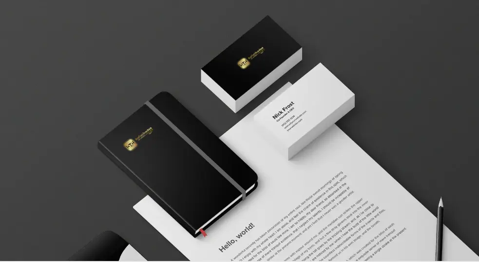 Cómo crear tu logo con IA Como se ve en diferentes formatos