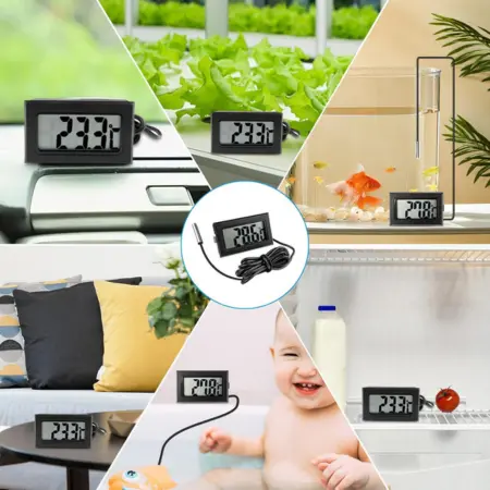 Gvolatee – Pack de 5 Termómetros Digitales con Sonda